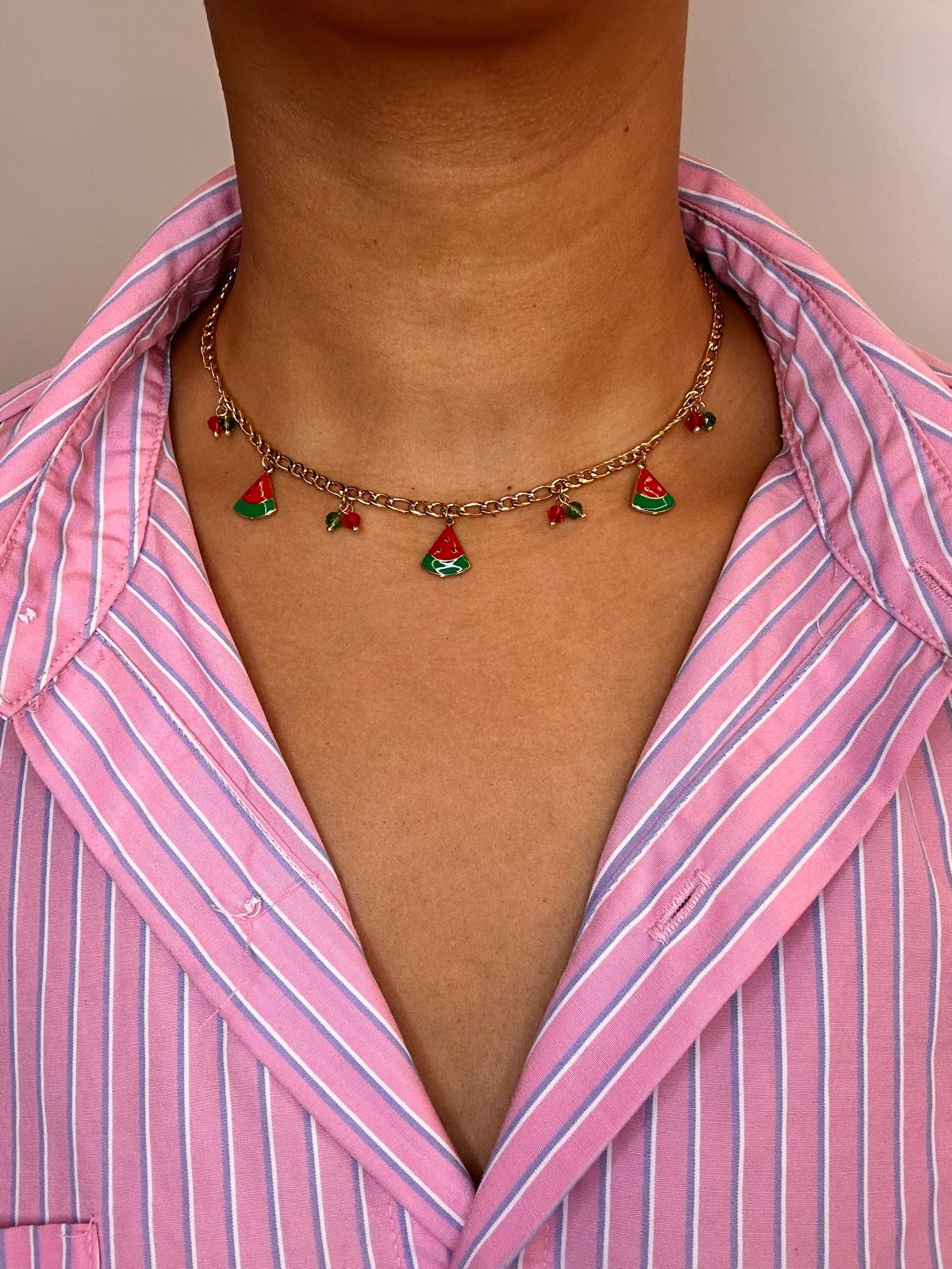 Collier WATERMELON